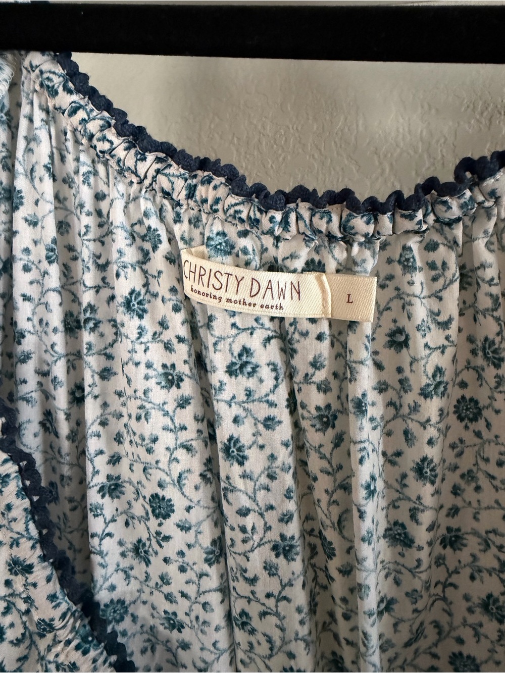 Christy Dawn Raquel Dress in
Chrysanthemum Vine - Picture 4 of 4